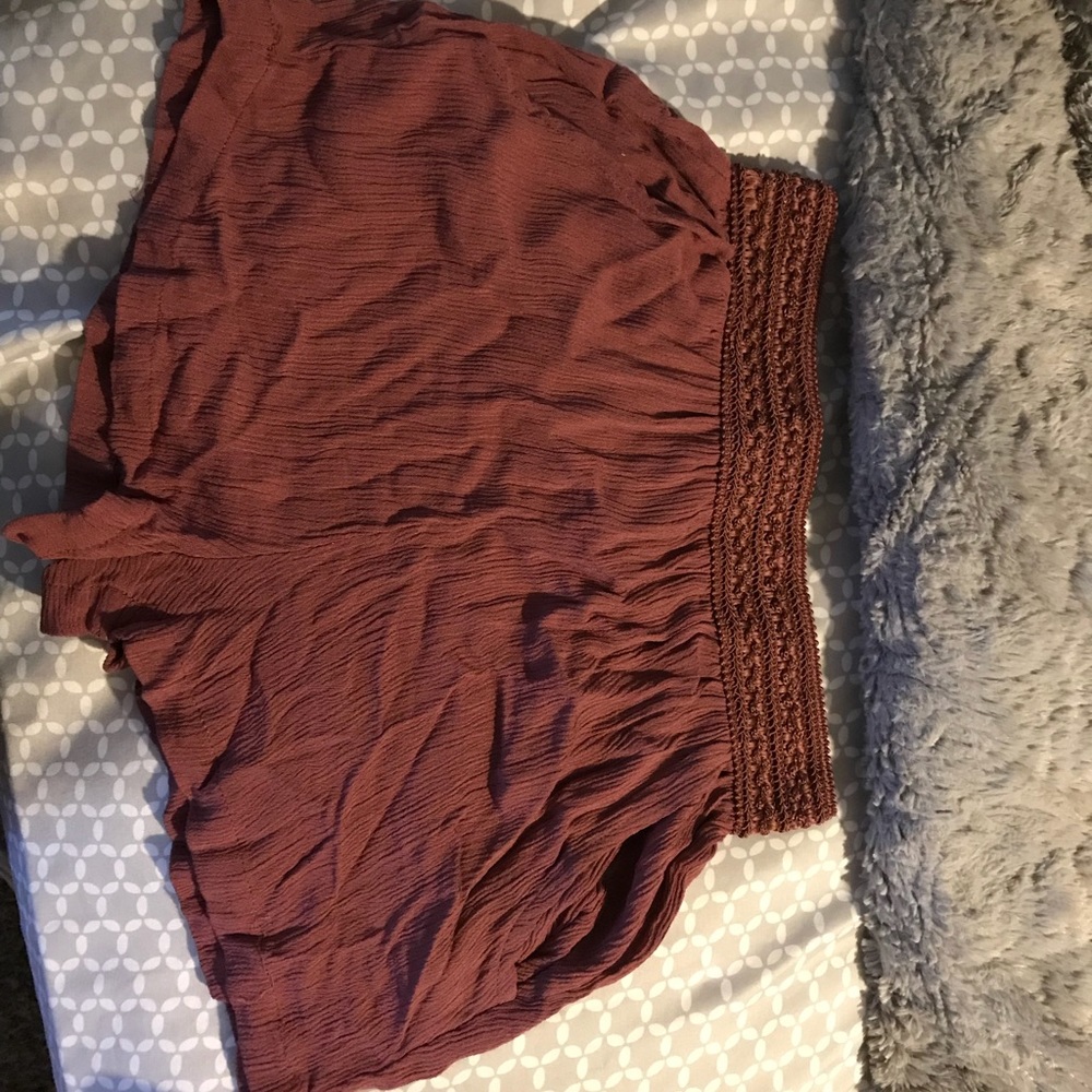 High Waisted Flowy Shorts